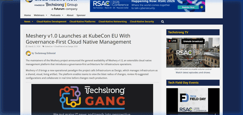 Meshery v1.0 Launches at KubeCon EU with Governance-First Cloud Native Management